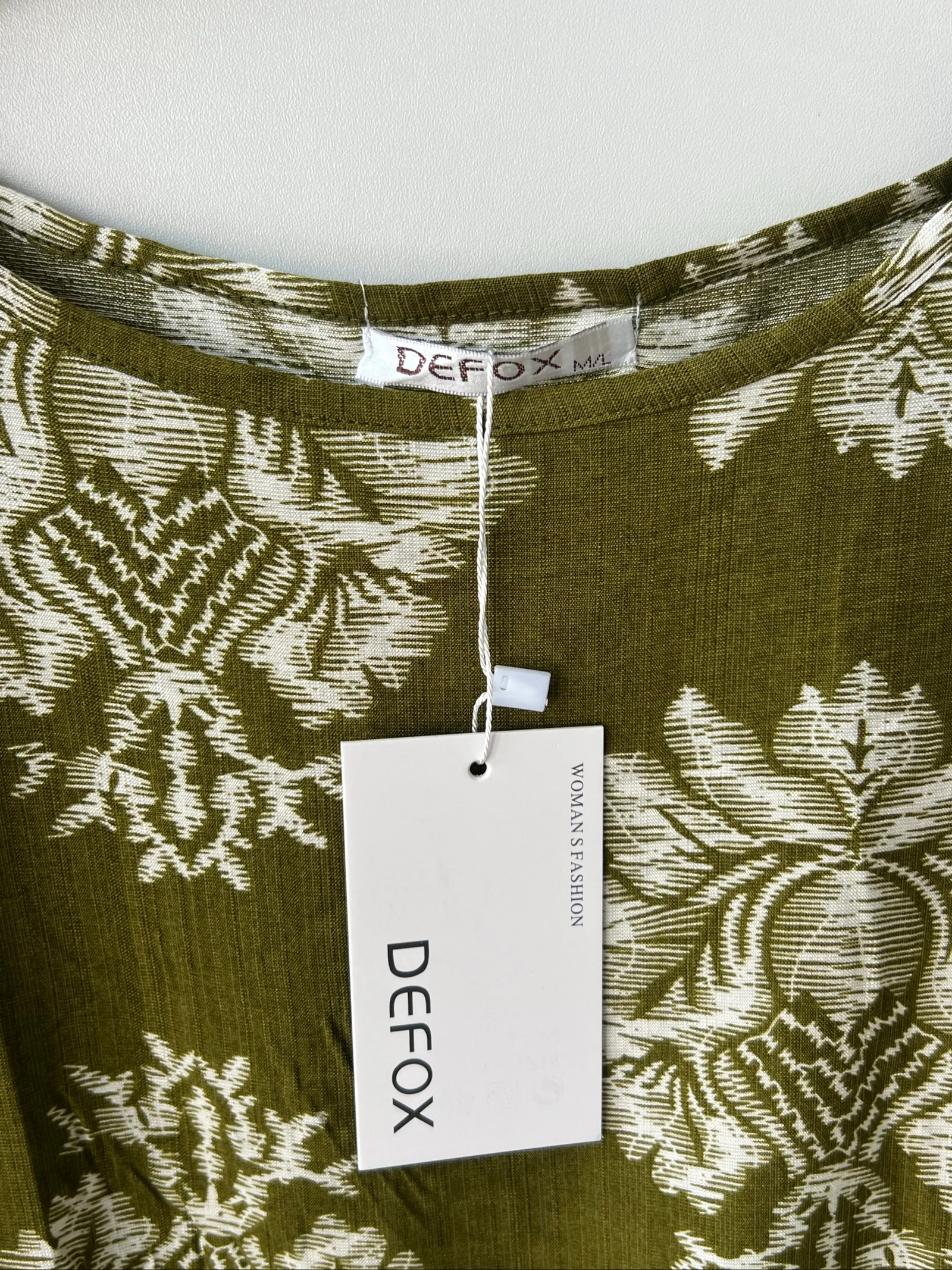 🌿 Blusa estampada com laço | Tamanho M/L 🤍 – photo 3